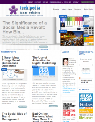 Techipedia A Chat with Blogger - Social Media Expert Tamar Weinberg